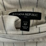 Banana Republic : Office/Business/Work cream/black stripped skirt- belt- size 4P Photo 1