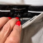 Banana Republic Sloan Curvy Fit Gray Professional Dress Pants Size 6 Photo 2