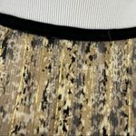 Ella Moss  Silk Gold Lynx Sheer Animal Print top M Photo 4