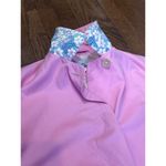 Lilly Pulitzer Vintage White Label Pink Trench Coat SZ. Small Photo 10