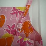 Lilly Pulitzer Vintage White Label Pineapple Dress Adjustable Spaghetti Straps 0 Photo 5