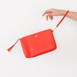 FRESHLY PICKED Poppy Classic Clutch red diaper bag clutch water resistant Photo 0