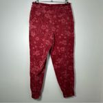 Anthropologie Saturday Sunday Burgundy Drawstring Jogger Sweatpants Size SP Red Photo 2