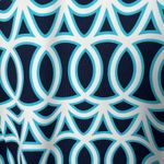 LULU B Dress Womens XL Blue Geometric Sleeveless UPF 50 Strappy Travel Resort Photo 11