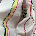 Bloomchic  balloon short sleeve native colorful white plus pink green tiered Photo 6