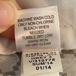 Banana Republic  Hampton Pant Women 4P Gray White Geometric Print Crop Dress Pant Photo 6