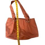 Salmon colored slouchy hobo tote handbag Pink Photo 7