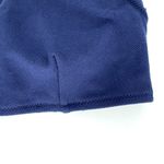 Bikini Swim Top One Shoulder Scallop Edge Pique Blue Size Medium Top Only Photo 2