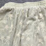 Miami  Light Green Lace‎ Embroidered Comfy Shorts Size S Photo 3