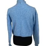 SO  Light Blue Cowl Neck Sweater Photo 1