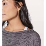 Lululemon ✨ Laced With Intent Grey Laced Back Long Sleeve Sz 6 Top✨ Photo 8