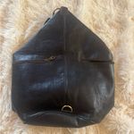 None Chic Black Leather‎ Women's Backpack Handmade Artisan Photo 2