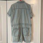 Levi's Levi’s Heritage romper short sleeve Light Blue Denim Woman’s New size XL Photo 6