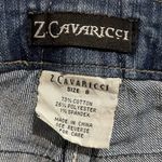 VINTAGE Z. CAVARICCI Jeans Women’s Waist 32 Blue Crop Capri Denim Size 8 Photo 3