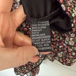 Unique spectrum Women’s 3X Floral Ruffle Tiered Plus Size Tank Dark Romantic Photo 2