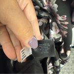 Lane Bryant Lane‎ Bryant Black V-Neck Floral Formal Short Sleeve Dress Size 26/28 Photo 6