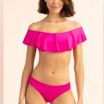 Trina Turk  Swim Ruffle Off The Shoulder Bikini Top Photo 1