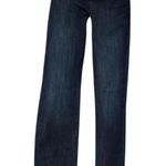 Cache Stretch Nail Head Stud Straight Leg Jean Pant Dark Denim New $98 NWT Photo 0