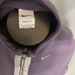 Nike  ThermaFit Womens Small Lavender Half ZIP Sweatshirt Photo 4