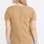 Madewell Brown (Re)sourced French Terry Sweatshirt Tee Photo 2
