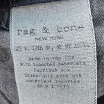 Rag and Bone High Rise Skinny Jean in Coal Sz 28 Photo 4