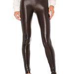 Spanx  revolve anthropologie crocodile high rise brown leggings travel slimming Photo 4