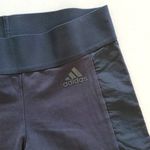 Adidas  Mid - Rise Black Leggings Photo 1