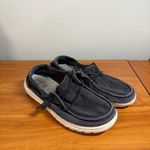 Hey Dude  Women’s Wendy Black Slip On Canvas Shoe Casual Comfort W8 Photo 6