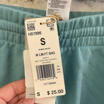 Adidas NWT! Women’s mint athletic lounge shorts Small Photo 2