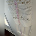 Anthropologie Maeve Oversized Textured Open-Stitch Cardigan Sweater in Ivory Size Large Photo 4