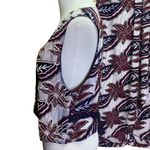 Faith Vintage Rayon Hawaiian Button Up Vest (Small) & Skirt (Medium) 2 PC Outfit Photo 5