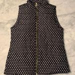 Michael Kors MICHAEL MK  Puffer Vest Black & White Polka Dot Sz M Photo 0