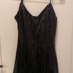 FashioNova Sequin Feather Dress Photo 4