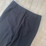 Talbots  Greenwich Wide Leg Trouser Dress Pants Women’s 12 Black Stretch Career Photo 10