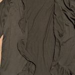 None Plus XXL 2X Black‎ Open Front Cardigan Shawl Cover Up Ruffled Front NEW Photo 1