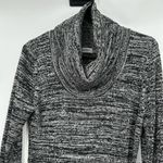 Calvin Klein  size Medium gray black turtleneck sweater‎ dress long sleeve Photo 2