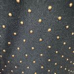 Nine West black and gold studded wide leg flowy palazzo pants size 1X NWT Photo 3