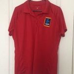 Sport-tek  ALDI Short Sleeve Employee Work Polo Shirt Women's Size XL Red Photo 0