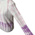 White + Warren Dip Dye Crew Neck Sweater Pink Cotton Blend Women’s Size Small Photo 10