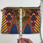 Clutch Handbag Multicolored Beading Embroidery Crossbody Bag Detachable Strap Photo 13