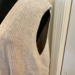 Vince Camuto 🖤  Shaker Vest V- Neck Sweater High Low Hem Size L Photo 4