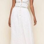 Raga Anthropologie Aviana WHite Eyelet Dress Maxi Cotton Size XS Women's NWOT Photo 0