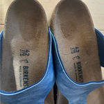 Birkenstock  Gizeh Blue Sandal Slides Size 42 Photo 3