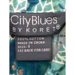 City Blues By Koret Womens Striped Button Up Shirt Size S All Cotton Photo 4