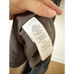 Faherty Topanga Drape Shirtdress Tencel Linen Blend Washed Black Small Photo 6