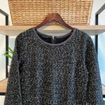 Talbots  Nub Woven Tweed Jacquard Long Sleeve Knee Length Dress, 8 Photo 1