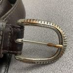 Vintage Bison Western Belt Womens Large Corsican Leather Brown Cowgirl 20212 Photo 1