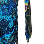 Hale Bob  Ruched Bodycon Dress Long Sleeves Size Medium Photo 4