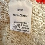 Easel Knit Pullover Hoodie Orange Photo 5