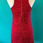 Lovers + Friends Red Caspian Shift Mini Dress in size small Photo 4